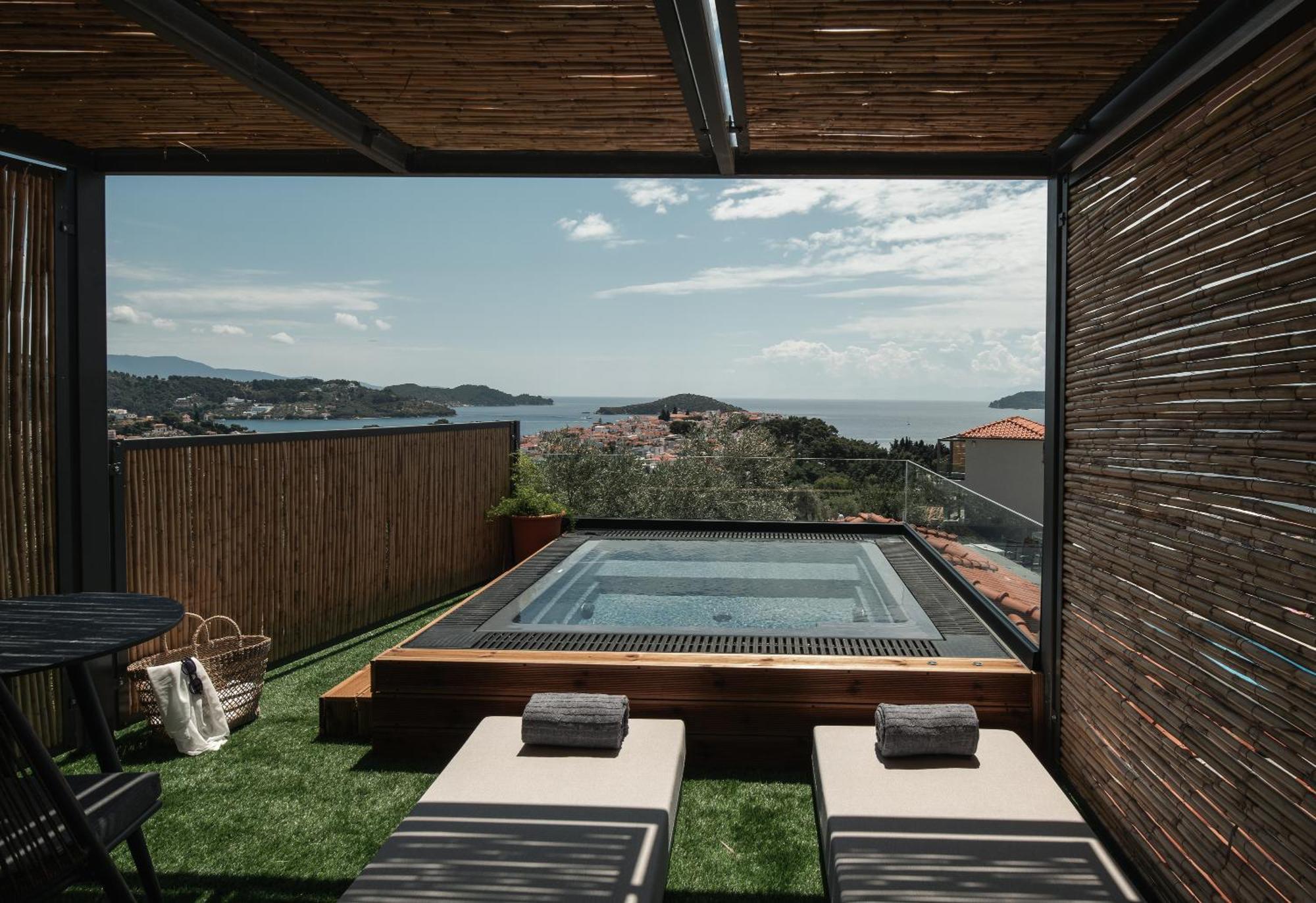 Poseidon Villas Skiathos Chora Extérieur photo