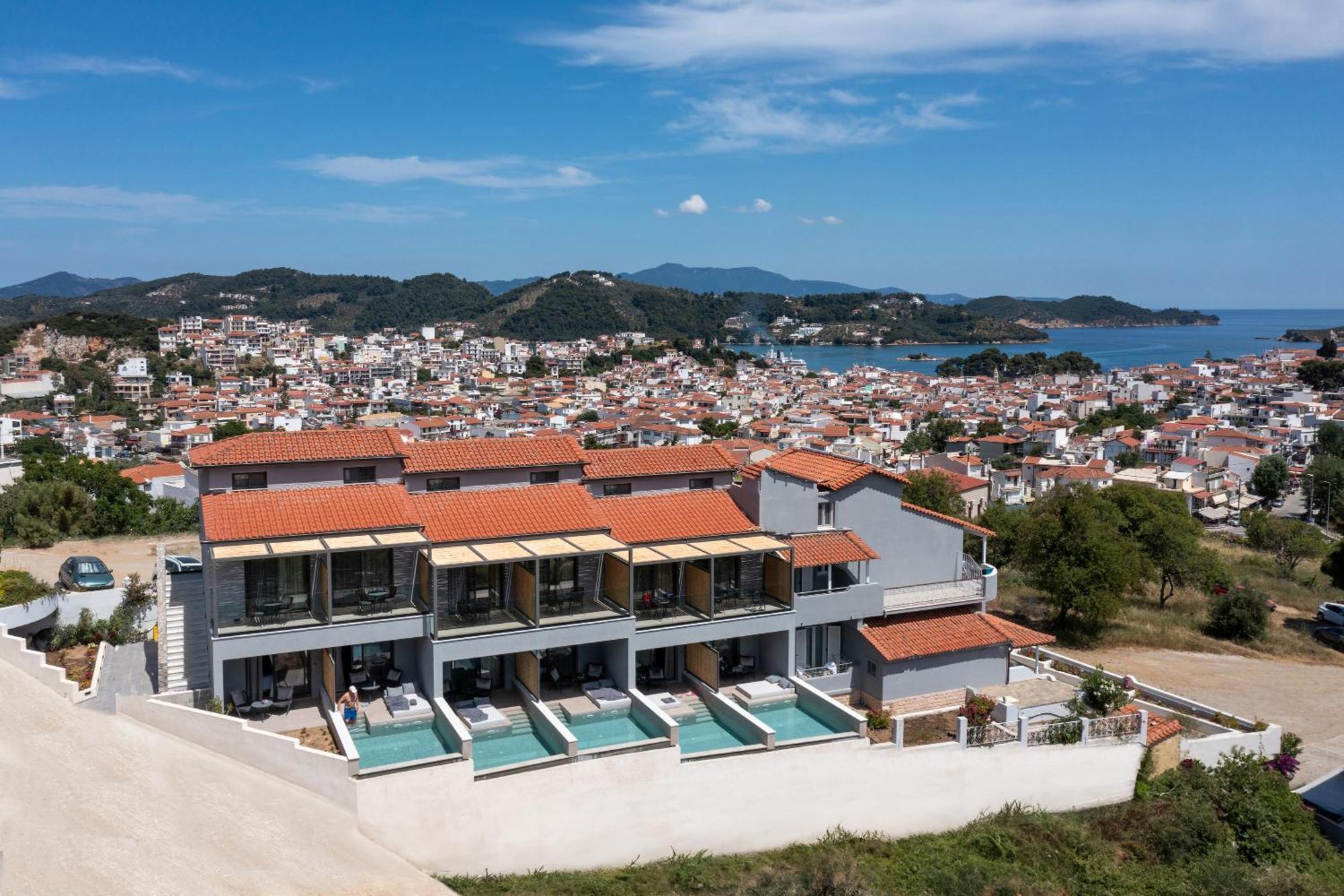 Poseidon Villas Skiathos Chora Extérieur photo